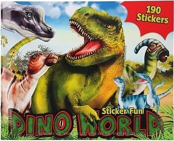 Фото Motto Dino World StickerFun Альбом с наклейками (411160)