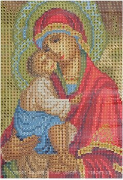 Фото Supretto Алмазная живопись Икона Пресвятая Богородица Донская (75700001)