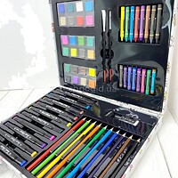 Фото A-Toys Набор для рисования Inspire Children 84 предметов в чемодане (002)