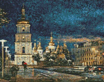 Фото Идейка Алмазная мозаика Софийская площадь (AMO7349)
