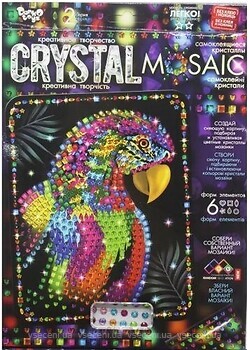 Фото Danko Toys Crystal mosaic Попугай (CRM-02-06)