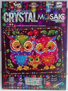 Фото Danko Toys Crystal mosaic Совенок (CRM-02-10)