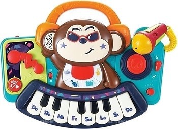 Фото Hola (Huile) Toys Пианино-обезьянка с микрофоном (3137)
