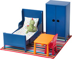 Фото IKEA Мебель для куклы спальня (902.922.59)