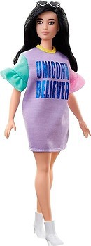 Фото Mattel Барби Fashionistas Туника с рюшами пышка (FBR37/FXL60)