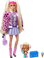 Фото Mattel Барби Extra Блондинка с косичками (GYJ77)