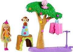 Фото Mattel Барби Chelsea The Lost Birthday Pinata Party Fun Surprise Playset (GTM84)
