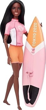Фото Mattel Барби Olympic Games Tokyo 2020 Surfer Doll (GJL76)
