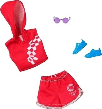Фото Mattel Барби Olympic Games Tokyo 2020 Sport Top & Skirt (GHX83)