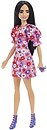 Фото Mattel Барби Fashionistas Doll Color-blocked Floral Dress (HBV11)