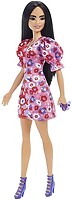 Фото Mattel Барби Fashionistas Doll Color-blocked Floral Dress (HBV11)