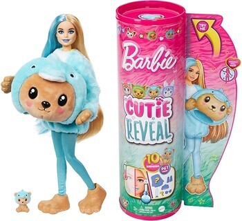 Фото Mattel Barbie Cutie Reveal Teddy Bear as Dolphin (HRK25)