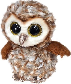 Фото TY Beanie Boos Коричневая сова Percy (36326)