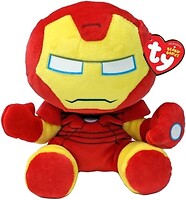 Фото TY Beanie Babies Marvel Железный человек (44005)