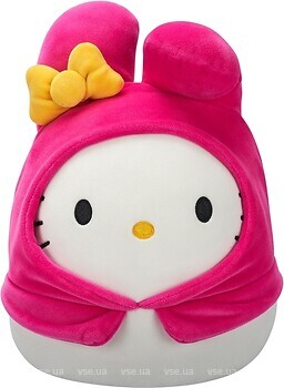 Фото Squishmallows Hello Kitty Хеллоу Китти в образе Май Мелоди 20 см (SQSN00390)