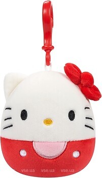 Фото Squishmallows Hello Kitty Брелок Хеллоу Китти 9 см (SQSN00270)