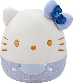 Фото Squishmallows Hello Kitty Хеллоу Китти в синем 20 см (SQSN00500)