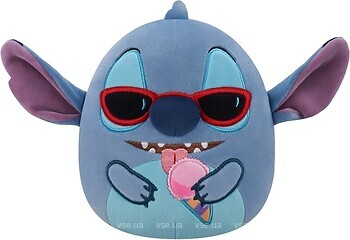 Фото Squishmallows Disney Стич с мороженым 17 см (SQDI00729)