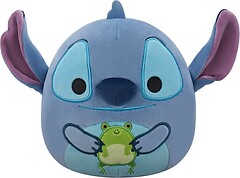 Фото Squishmallows Disney Стич с лягушкой 17 см (SQDI00730)