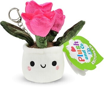 Фото Plush and Co Цветочки Брелок Тюльпан (PLC25056)
