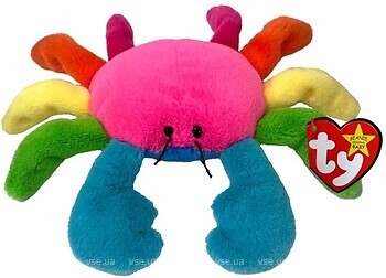 Фото TY Beanie Babies Радужный краб Scuttle (41347)