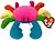 Фото TY Beanie Babies Радужный краб Scuttle (41347)