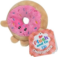 Фото Plush and Co Вкусняшки Пончик 10 см (PLC25037)
