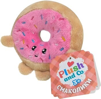 Фото Plush and Co Вкусняшки Пончик 10 см (PLC25037)