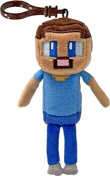 Фото TY Beanie Clips Minecraft Брелок Стив (34022)