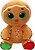 Фото TY Beanie Babies Пряничный Человечек Snaps (37380)