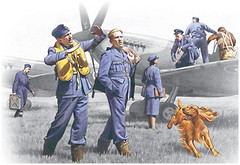 Фото ICM Пилоты и техники ВВС Великобритании 1939-1945 г (ICM48081)