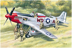 Фото ICM Пилоты и техники ВВС США 1941-1945 г (ICM48083)