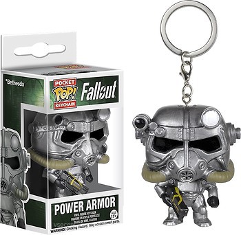 Фото Funko Pocket Pop! Keychain Fallout Power Armor (8687)