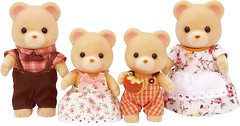 Фото Sylvanian Families Семья бежевых медведей (5059)