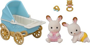 Фото Sylvanian Families Шоколадный кролик-двойняшки (5432)