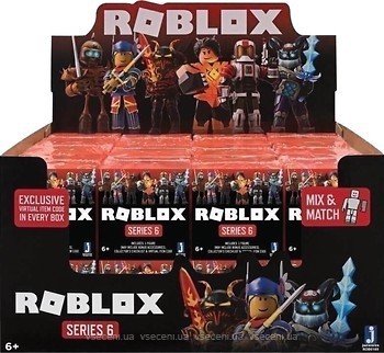 Фото Jazwares Roblox Mystery Figures Safety Orange Assortment S6 (ROB0189)