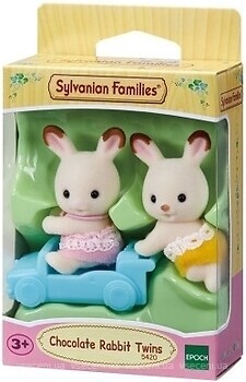 Фото Sylvanian Families Шоколадные Кролики-двойняшки (5420)