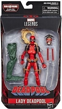 Фото Hasbro Marvel Legends Series Deadpool Леди Рис (E2923)