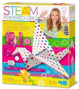 Фото 4M Steam Girl Оригами с мотором (00-04903)