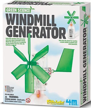 Фото 4M Green Science Ветряной генератор (00-03267)