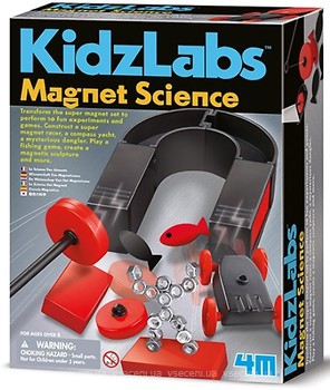 Фото 4M KidzLabs Опыты с магнитами (00-03291)
