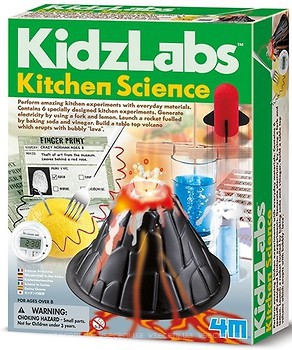 Фото 4M KidzLabs Эксперименты на кухне (00-03296)