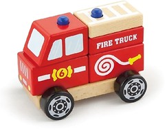 Фото Viga Toys Пожарная машинка (50203)