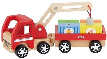 Фото Viga Toys Автокран (50690)