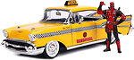 Фото Jada Toys Marvel Chevy Bel Air Taxi with Deadpool 1957 (253225001)