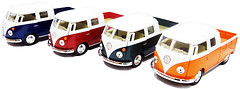 Фото Kinsmart 1963 Volkswagen bus Double-Cab (KT5387W)