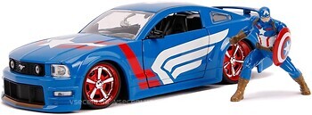 Фото Jada Toys Marvel Captain America Ford Mustang GT 2006 (253225007)