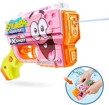 Фото Zuru X-Shot Fast Fill Spongebob Pink (118199B)