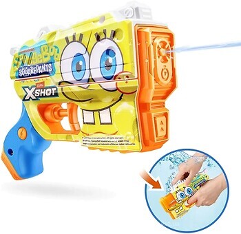 Фото Zuru X-Shot Fast Fill Spongebob Yellow (118199A)