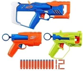 Фото Hasbro Nerf N Series Triple Action Pack (F9840)